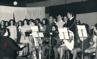 Eva Rajmonová, gymnasium Žamberk, 1970