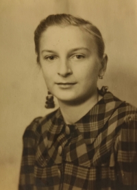 Anna Holubová, née Hofmannová - godmother of Alena Marková, who hid Naděžda Nikišina