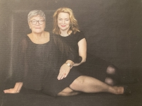 Alena Pechová with her daughter