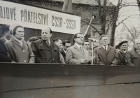 Nadezhda Nikishina, May 1 celebrations, Svatava, 80s