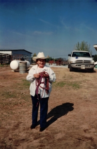 Bozena Wortnerová in California, USA, 2000