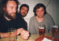 Karel Novotný, Vlasta Třešnák, Tomáš Mazal, Přelouč 1994