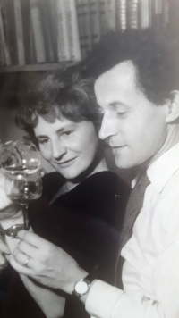 Vladimír Kýn and Jana Lukešová, parents of Zdeněk Lukeš, 1960