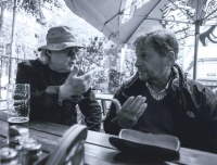 Zdeněk Lukeš (right) with Vladimír Mišík in Vegtrál, 2018