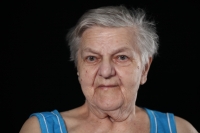Jaroslava Grolichová during the recording for Memory of  Nations, 5 July 2021, Olomouc