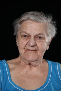 Jaroslava Grolichová during the recording for Memory of Nations, 5 July 2021, Olomouc