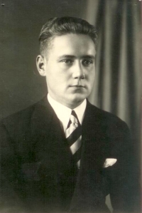 Butcher Karel Maleček, one of the victims of the shooting at the end of the war in Krahulčí