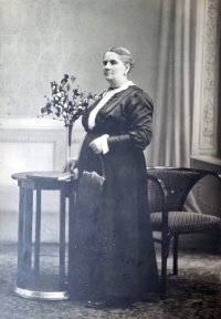 Marie Bártová, née Pipková, 1920s, Prague