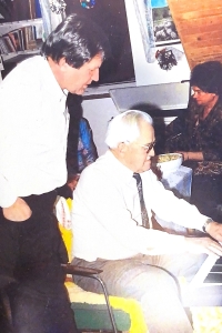 Milan Michalko with his father Jan around 2000