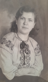 Sister Bronislava before her leaving for Germany, probably around 1942