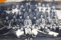 Sokol members in 1919 - Toušeň
