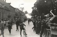 August 1968 in Šumperk. Author of the photo Stanislav Pavlík