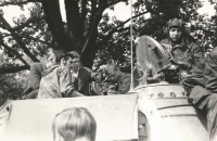 August 1968 in Šumperk. Author of the photo Stanislav Pavlík