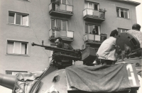August 1968 in Šumperk. Author of the photo Stanislav Pavlík