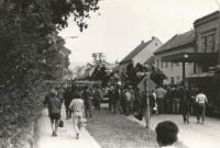 August 1968 in Šumperk. Author of the photo Stanislav Pavlík