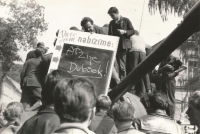 August 1968 in Šumperk. Author of the photo Stanislav Pavlík
