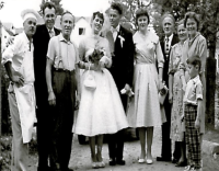 Wedding of Josef Bárta, 1960, Markvarec