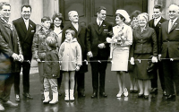 Wedding of Vladimir Bárta's brother, Prague, 1969