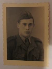 Vladislav Palát in the army