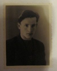 Vladislav Palát in his youth