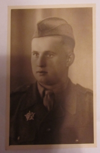 Vladislav Palát in uniform