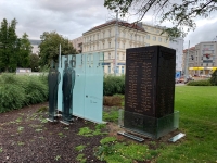 Memorial to the employees of ČKD in Prague, name of Ing. Josef Bárta is missing from it