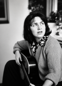 Jaroslava Velartová during her studies at the Secondary General Education School in Jičín in the 1960s