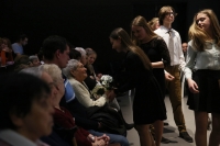 Irena Racková at the final presentation of the Stories of our Neighbours in march 2018