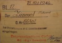 Confirmation from Dachau III.