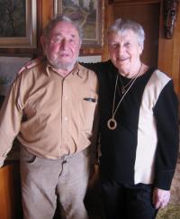 Materna with his wife in 2009