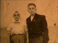 Jozef with his mother