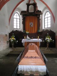 Funeral in the cathedral of České Budějovice