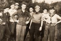 Group Tonda - Scouts from Vršovice - 1950-51