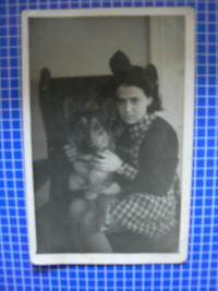 Anna Bittmanova with her dog Lord