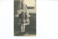 Nina Ingriss, seven years old, in Brno
