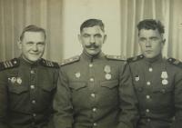 Vladimír Orlov 1945 - in the middle