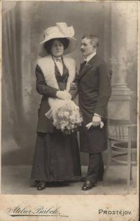 Mother and father Hájkovi…25.2.1901