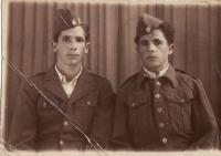 Brother Teodorus and Ioannis Nitsios - Tashkent 1949