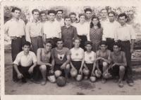 Young Greek bosy in Tashkent, 1950