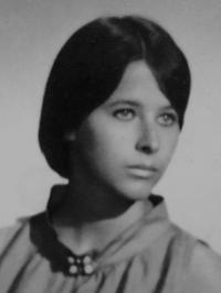 Kateřina Dejmalová portrét z mládí
