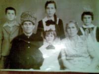 Zulai with her husband and children