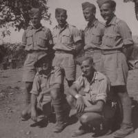 Standing from the left: Jan Koukol, Kupka, Slíva, Fuks