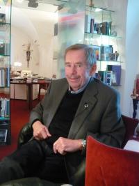 Václav Havel v březnu 2010