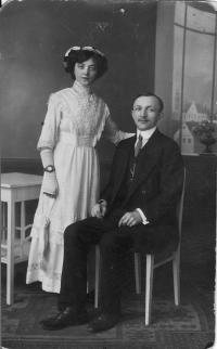 Parents - his father Josef and mother Marie