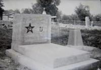 The grave of pilots who died during the training in Telavi