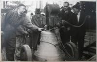 Bells Consecration in the Church of Our Lady of Rosary, Pilsen, 26th June, 1932