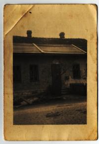Dům pana Gebauera v Rychalticích. 40.léta.