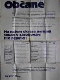 A leaflet from the beginnings of the collectivization