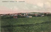 01 Čistá (previously called Litrbachy Město, Lauterbach Stadt) - a view on the city from the south in 1929