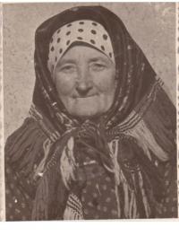 Mother Anna hubená, neé Slunská